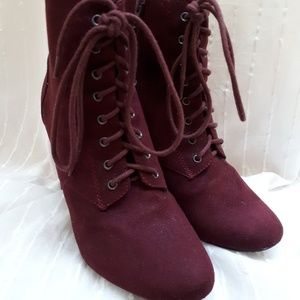 Maroon Boots